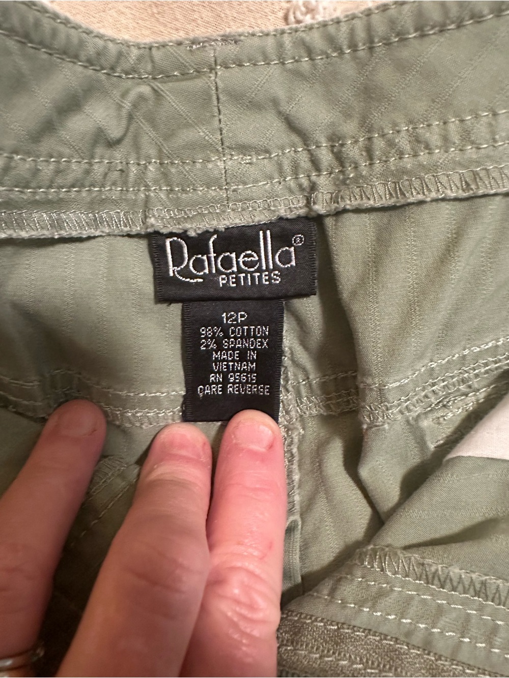 Rafaella Olive Straight-Leg Women's Jeans - Picture 2 of 3